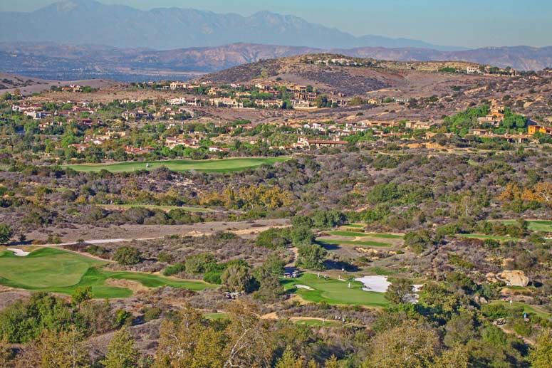 Aerial Photograph of the Shady Canyon Irvine Community